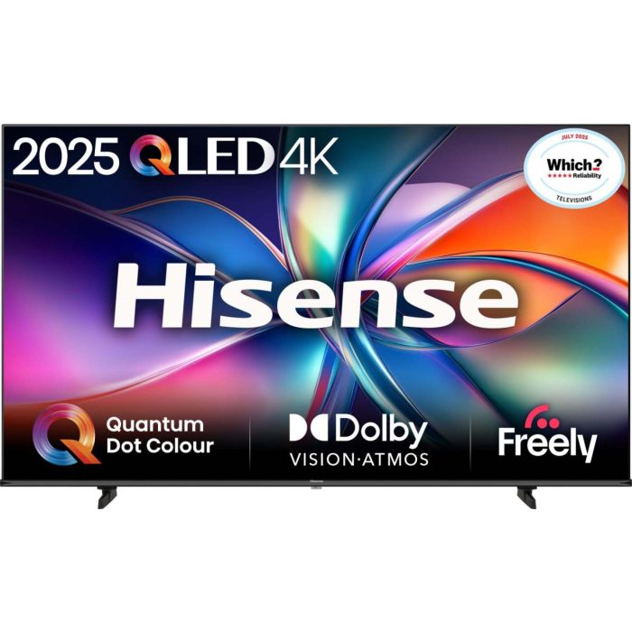 Hisense 50E7QTUK 50" 4K QLED Smart TV (2025) main product photo