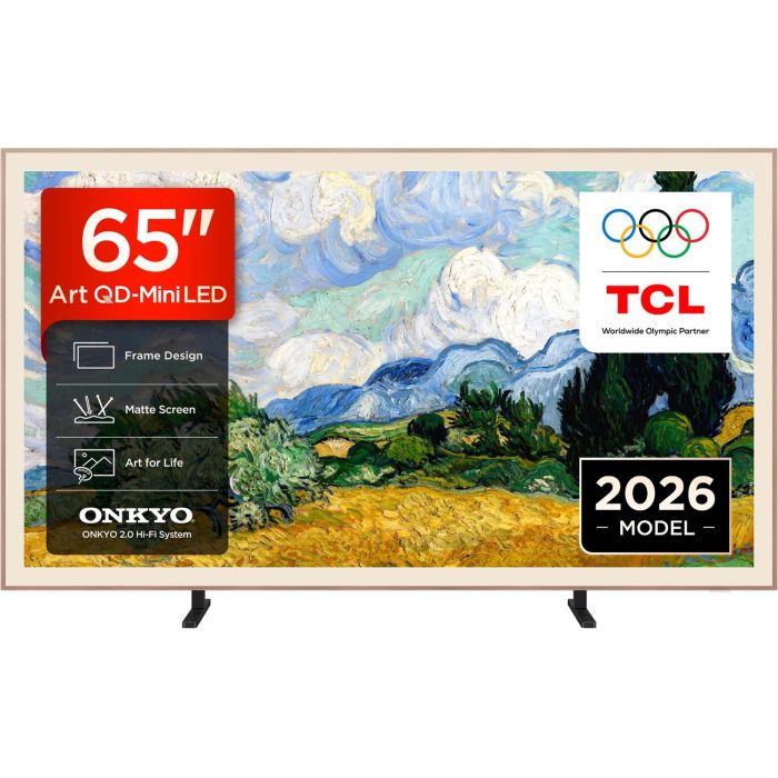 TCL 65A400PROUK 65" NXTVISION QD-Mini LED 4K Smart TV (2026) main product photo