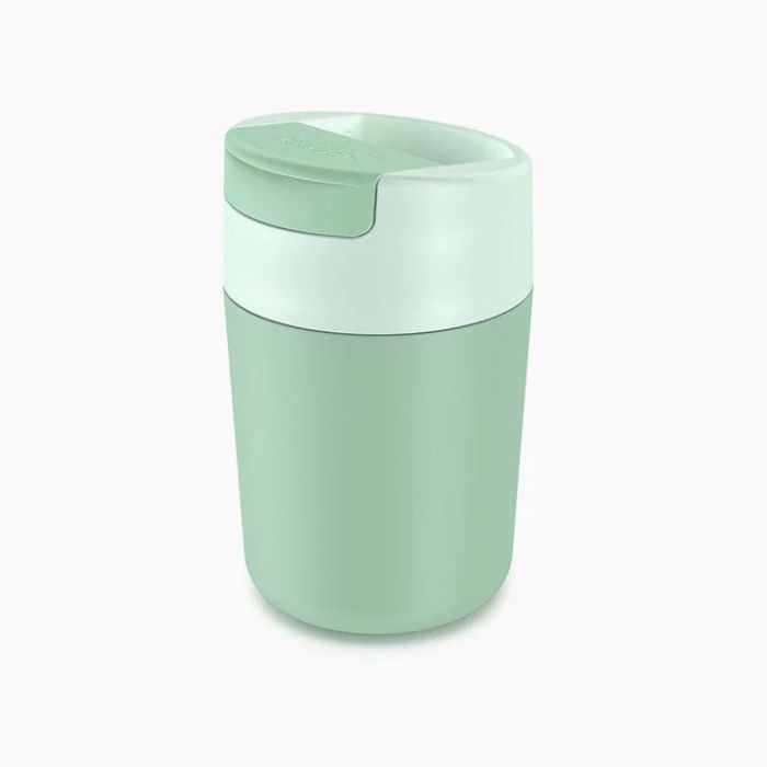 Joseph Joseph Sipp 340ml Travel Mug with Hygienic Lid - Green main product photo