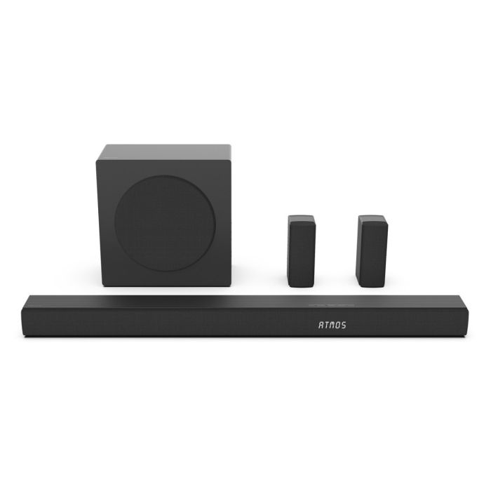 Hisense AX5100Q 5.1ch Dolby Atmos DTS: X Soundbar with Wireless Subwoofer - Black main product photo