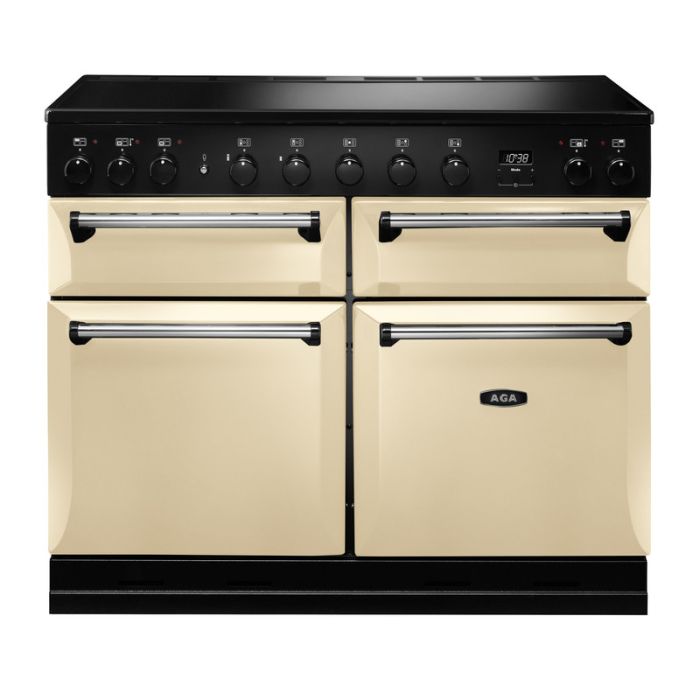 AGA Masterchef Deluxe 110 Induction Range Cooker - Cream main product photo
