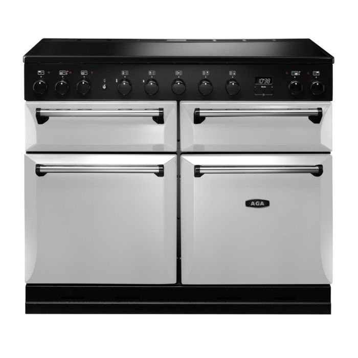 AGA Masterchef Deluxe 110 Induction Range Cooker - Pearl Ashes main product photo