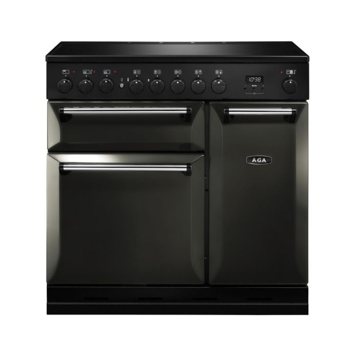AGA Masterchef Deluxe 90 Induction Range Cooker - Pewter main product photo