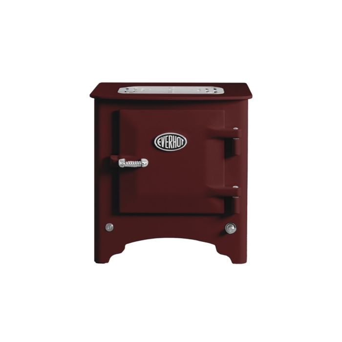 Everhot Electric Stove - Burgundy main product photo