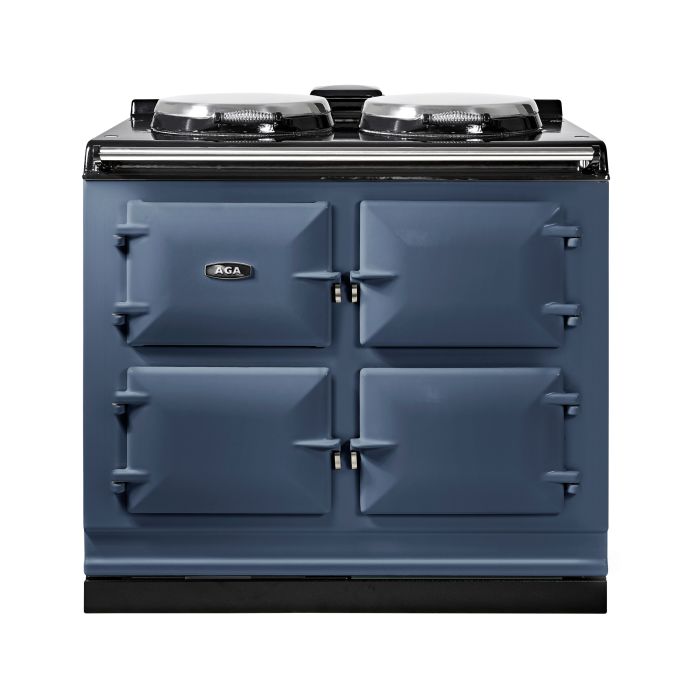 AGA Classic 100 Twin Hotplates Range Cooker - Dartmouth Blue main product photo