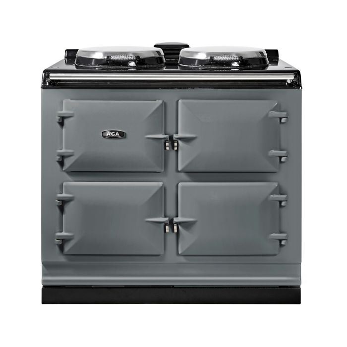 AGA Classic 100 Twin Hotplates Range Cooker - Slate main product photo
