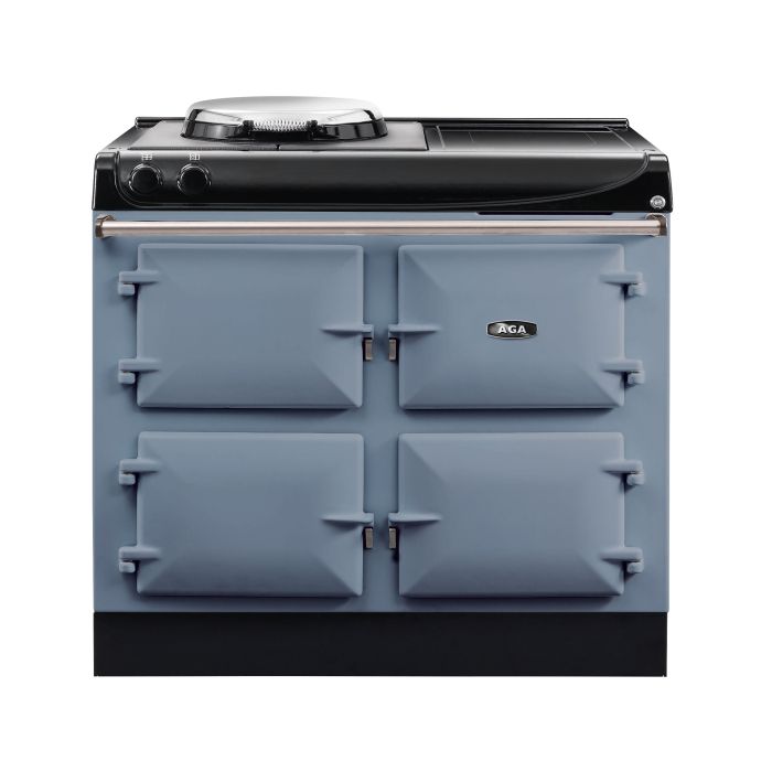 AGA Compact 100 Electric with Induction Hob Range Cooker - Dove main product photo