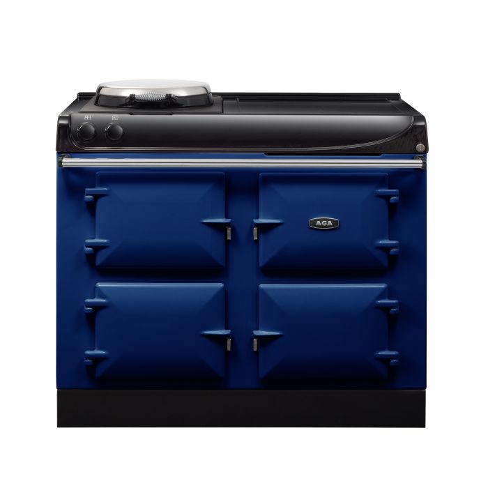 AGA Compact 110 Electric with Induction Hob Range Cooker - Dark Blue main product photo