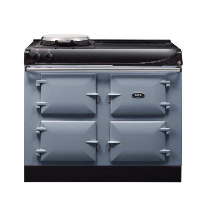 AGA Compact 110 Electric with Induction Hob Range Cooker - Dove main product photo