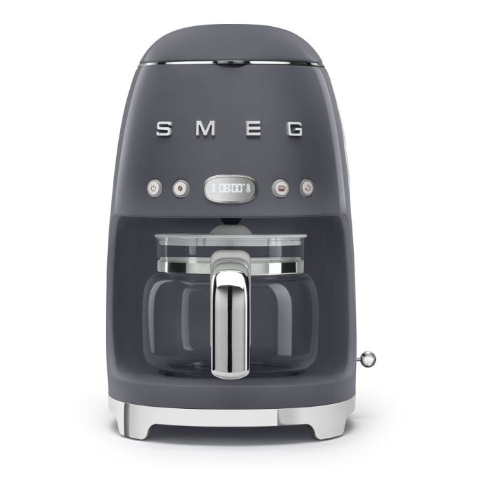 Smeg DCF02GRUK 50's Style Drip Filter Coffee Machine - Slate Grey main product photo