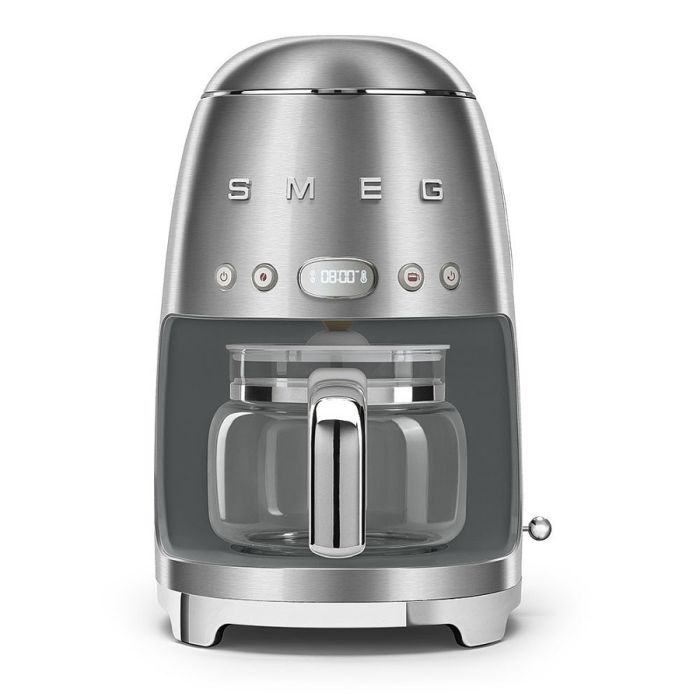 Smeg DCF02SSUK 50's Style Drip Filter Coffee Machine - Stainless Steel main product photo