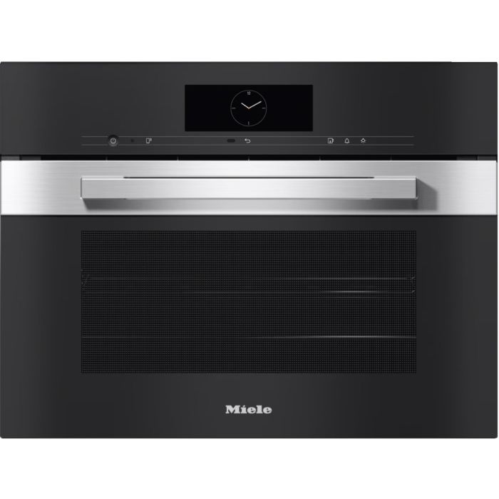 Miele DGC 7845 HC Pro Compact Combination Steam Oven with Mains Water & Drain Connection - Stainless Steel / Clean Steel main product photo