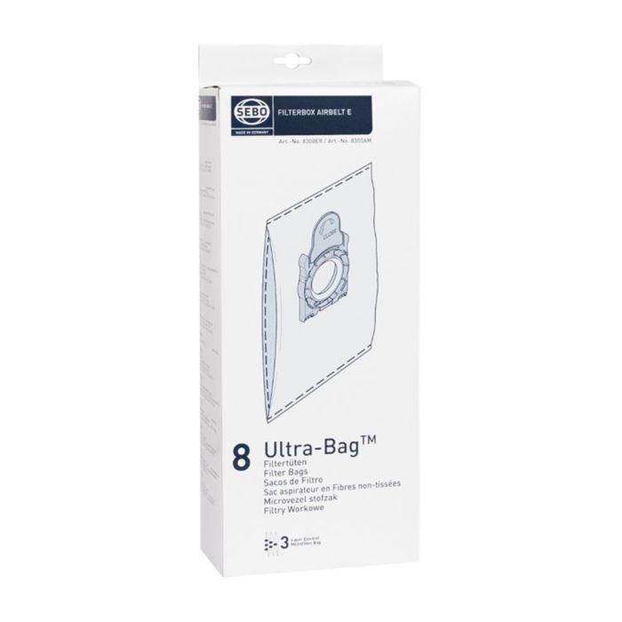 Clearance - Sebo 8300ER - AIRBELT E Ultra-Bags main product photo