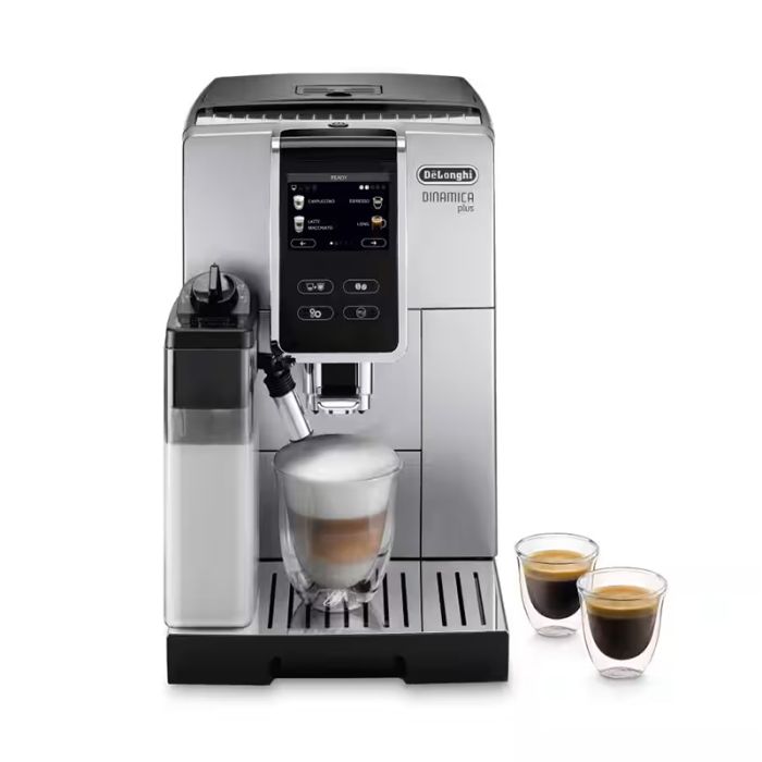 De'Longhi ECAM370.70.SB Dinamica Plus Automatic Coffee Machine - Silver main product photo