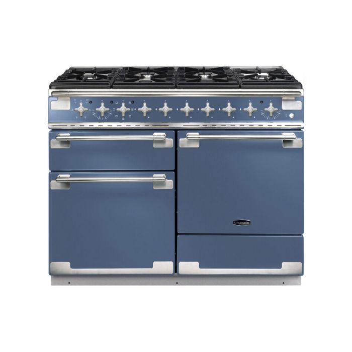 Rangemaster Elise 110 Dual Fuel Range Cooker - Stone Blue main product photo