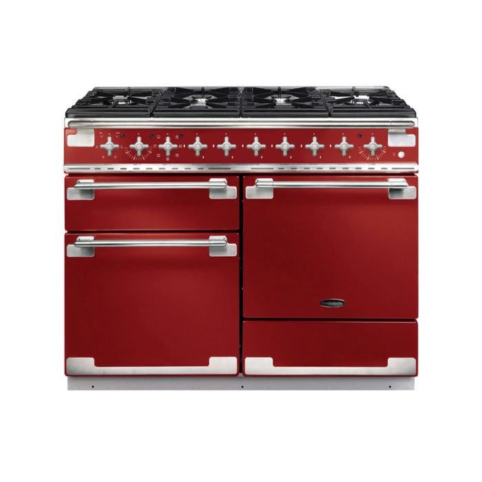 Rangemaster Elise 110 Dual Fuel Range Cooker - Cherry Red main product photo