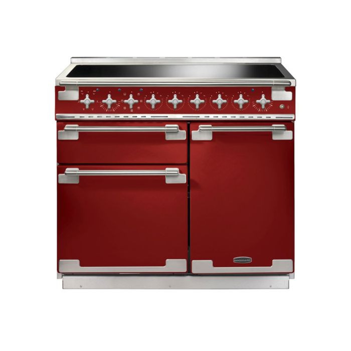 Rangemaster Elise 100 Induction Range Cooker - Cherry Red main product photo