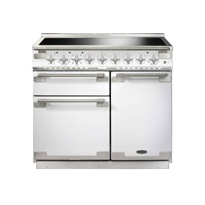 Rangemaster Elise 100 Induction Range Cooker - White main product photo