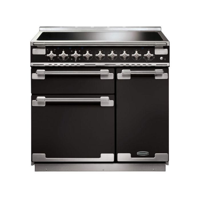 Rangemaster Elise 90 Induction Range Cooker - Black main product photo