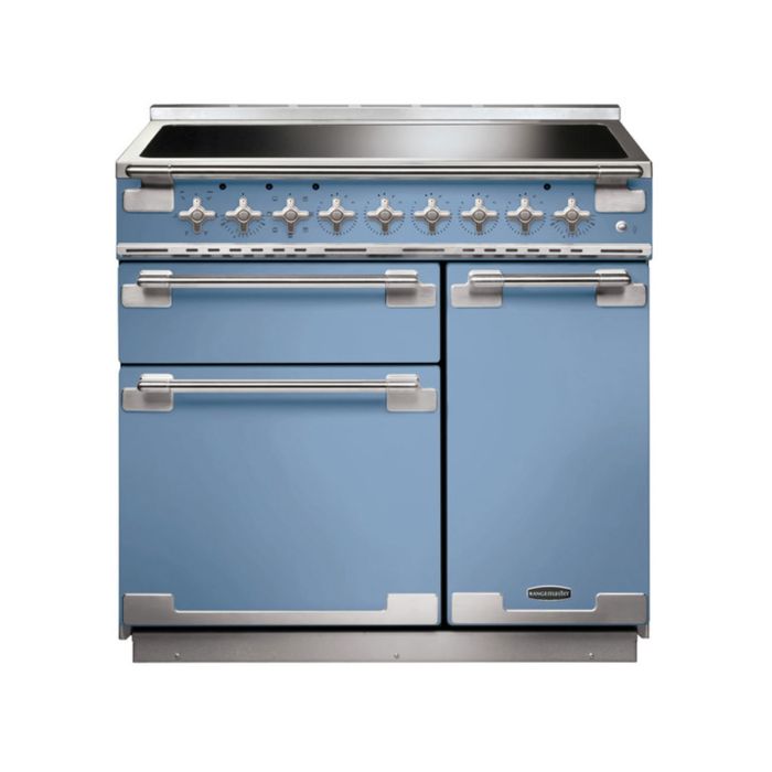 Rangemaster Elise 90 Induction Range Cooker - China Blue main product photo