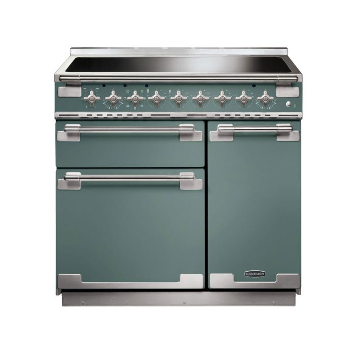 Rangemaster Elise 90 Induction Range Cooker - Mineral Green main product photo