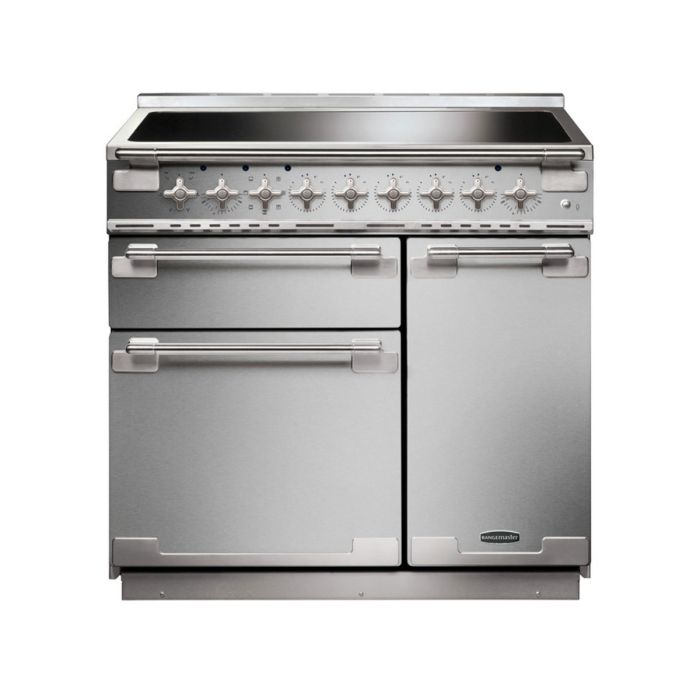 Rangemaster Elise 90 Induction Range Cooker - Stainless Steel main product photo