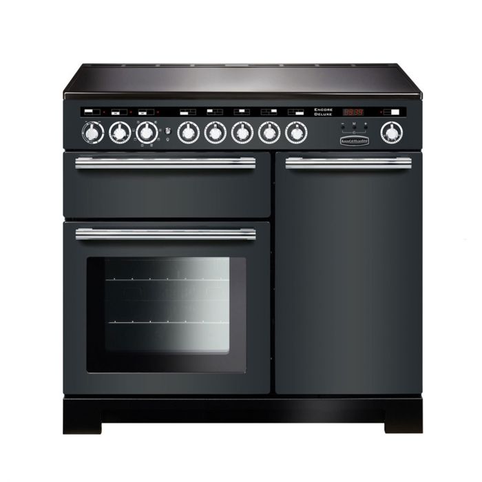 Rangemaster Encore Deluxe 100 Induction Range Cooker - Slate main product photo