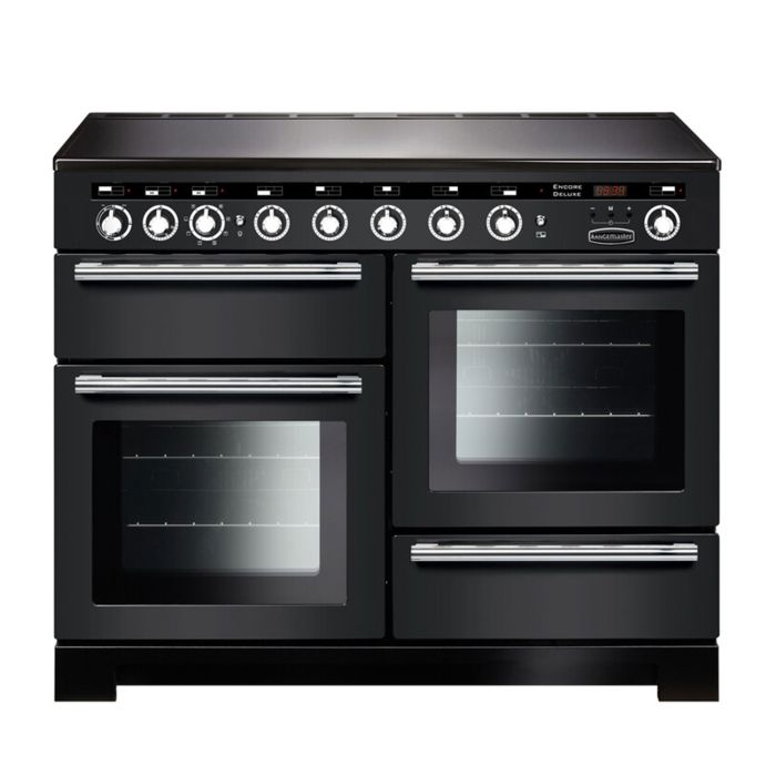 Rangemaster Encore Deluxe 110 Induction Range Cooker - Charcoal Black main product photo