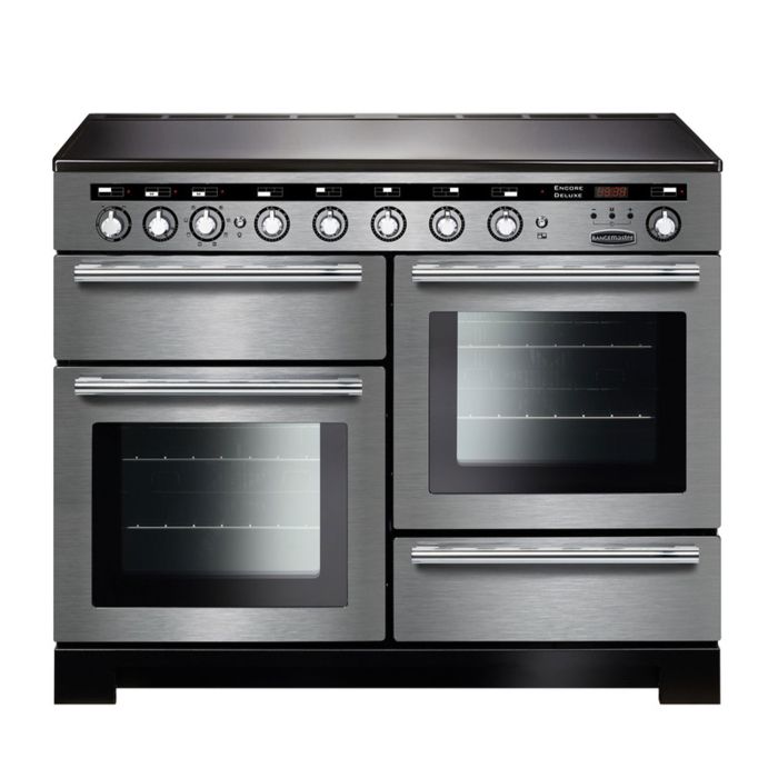 Rangemaster Encore Deluxe 110 Induction Range Cooker - Stainless Steel main product photo