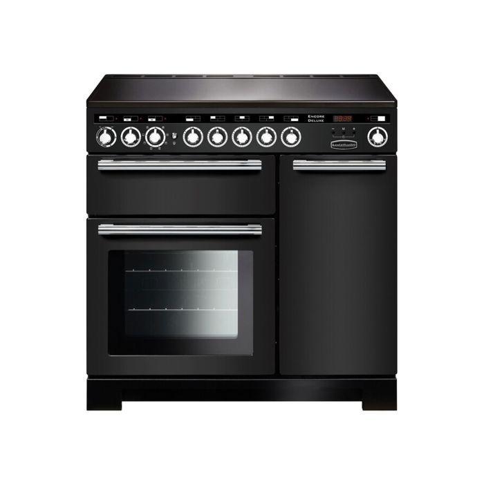 Rangemaster Encore Deluxe 90 Induction Range Cooker - Charcoal Black main product photo
