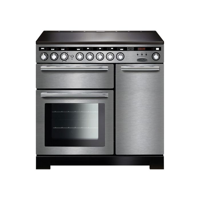 Rangemaster Encore Deluxe 90 Induction Range Cooker - Stainless Steel main product photo