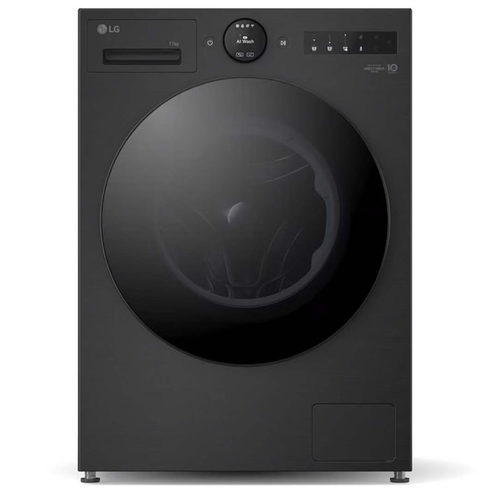 LG F4X7011TBB AI Direct Drive 11kg Washing Machine - Black main product photo