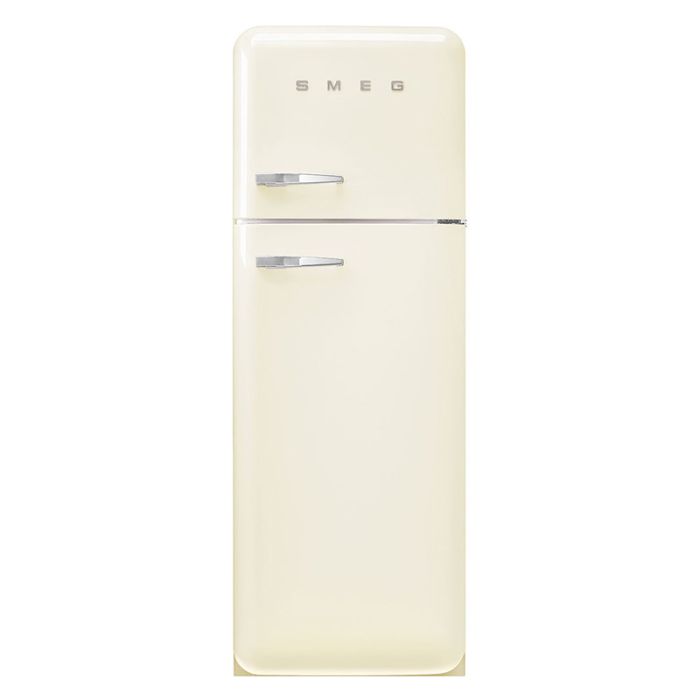 Smeg FAB30RCR5UK 60cm 50s Style Right Hand Hinge Freezer over Fridge - Cream main product photo