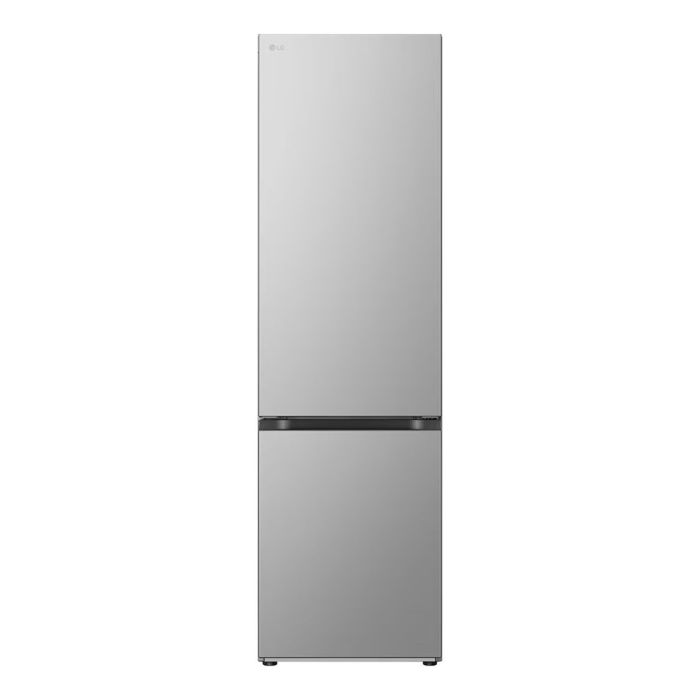 LG GBV3200DPY NatureFRESH 387L Fridge Freezer - Prime Silver main product photo