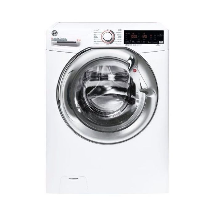 Hoover H3WS68TAMCE-80 8kg Washing Machine - White main product photo