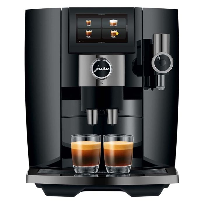 Ex Display - Jura 15664 J10 Hot & Cold Bean to Cup Coffee Machine - Piano Black main product photo