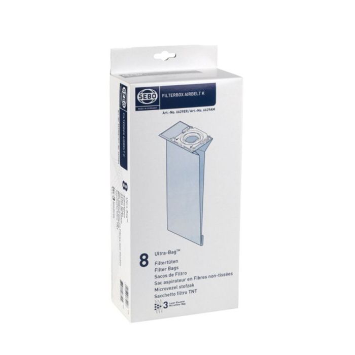 Clearance - Sebo 6629ER - AIRBELT K Ultra-Bags main product photo