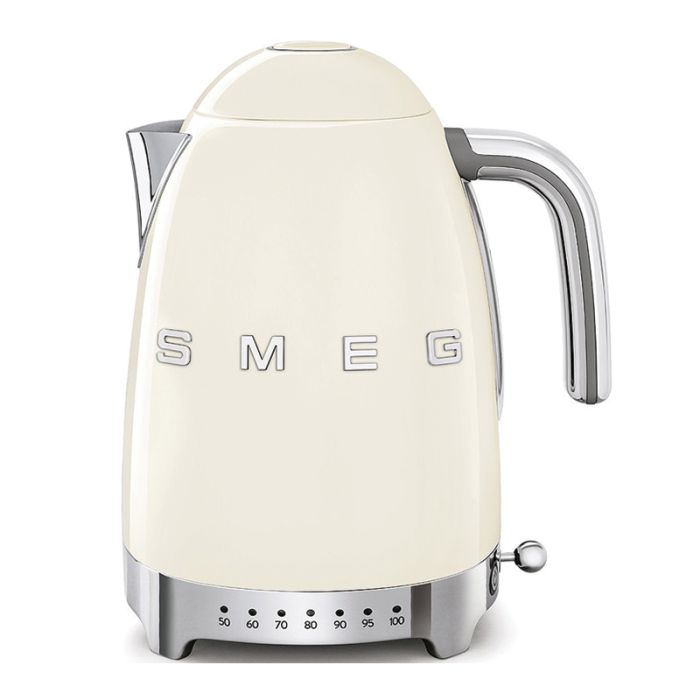 Smeg KLF04CRUK 50's Style Variable Temperature Kettle - Cream main product photo