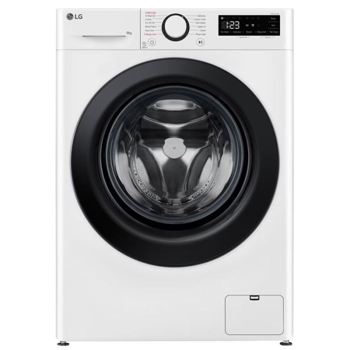 LG F2Y508WBLN1 Counter-Depth MAX 8kg Washing Machine - White main product photo