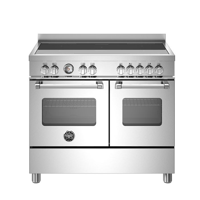 Bertazzoni MAS105I2EXC Master 100cm Induction Top Electric Double Oven Range Cooker - Stainless Steel main product photo
