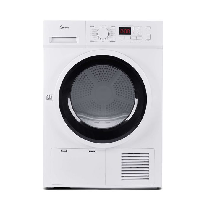 Midea MDG09EH80 8kg Heat Pump Tumble Dryer - White main product photo