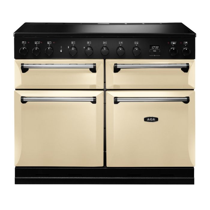 AGA Masterchef Deluxe 110 Induction Range Cooker - Cream main product photo