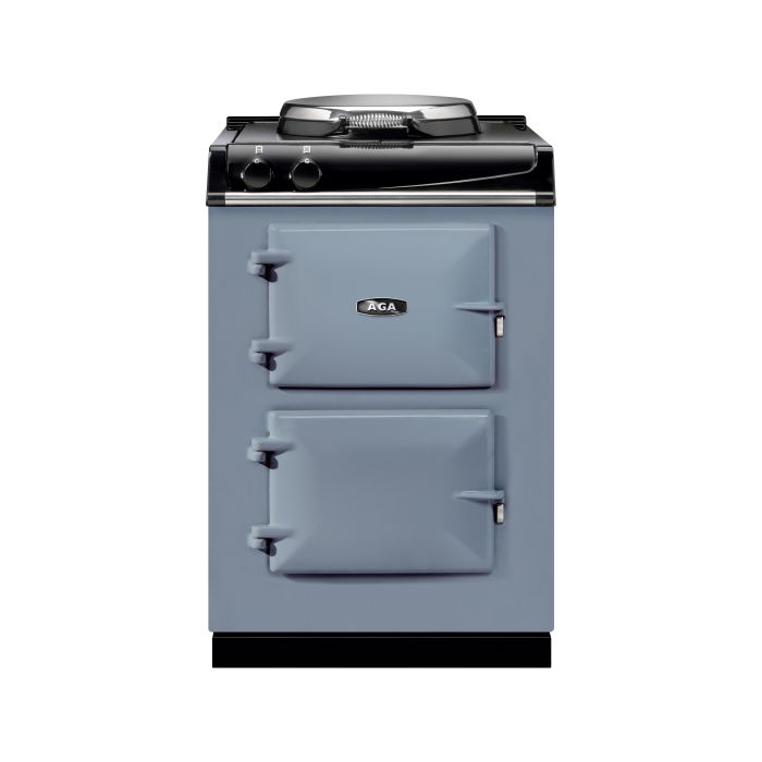 AGA Mini Cast Iron 60 Electric with Cast-Iron Hotplate Range Cooker - Dove main product photo