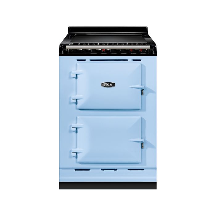 AGA Mini Conventional 60 Electric with Ceramic Hob Range Cooker - Duck Egg Blue main product photo