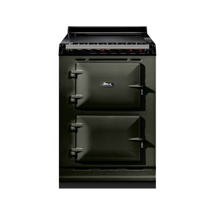 AGA Mini Conventional 60 Electric with Ceramic Hob Range Cooker - Pewter main product photo