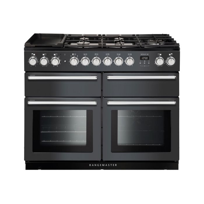 Rangemaster Nexus SE 110 Dual Fuel Range Cooker - Slate main product photo