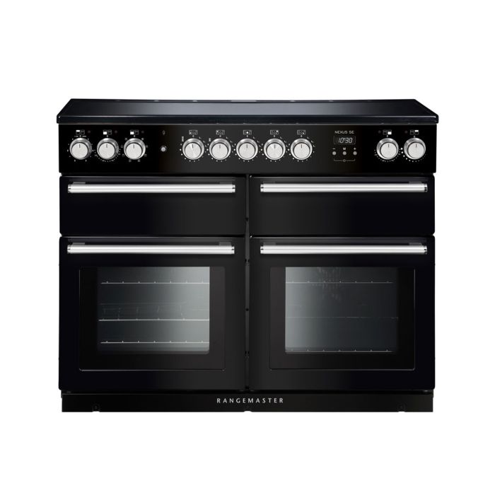 Rangemaster Nexus SE 110 Induction Range Cooker - Black main product photo