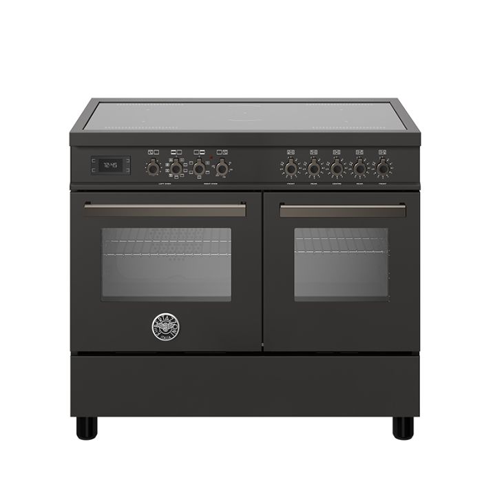 Bertazzoni PRO105I2EXT Professional 100cm Induction Top Electric Double Oven Range Cooker - Carbon main product photo