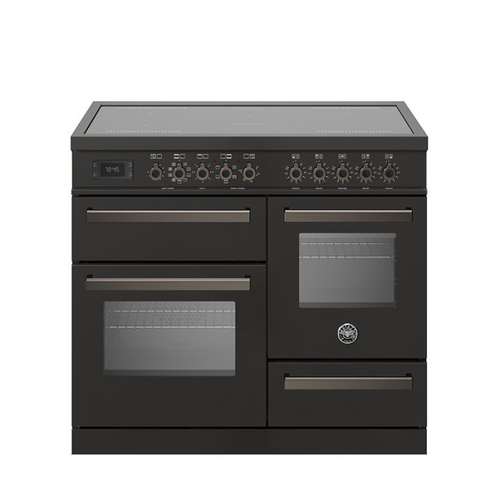 Bertazzoni PRO105I3EXT Professional 100cm Induction Top Electric Triple Oven Range Cooker - Carbon main product photo