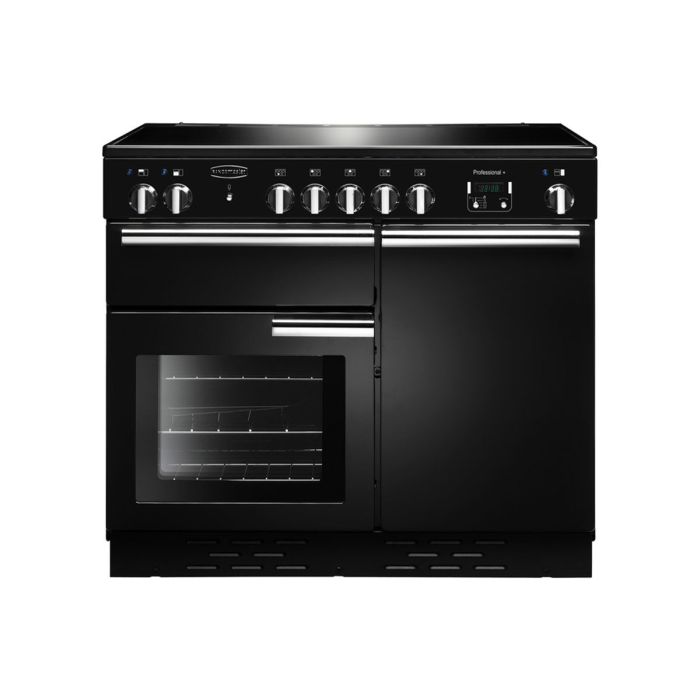 Rangemaster Professional+ 100 Induction Range Cooker - Black main product photo